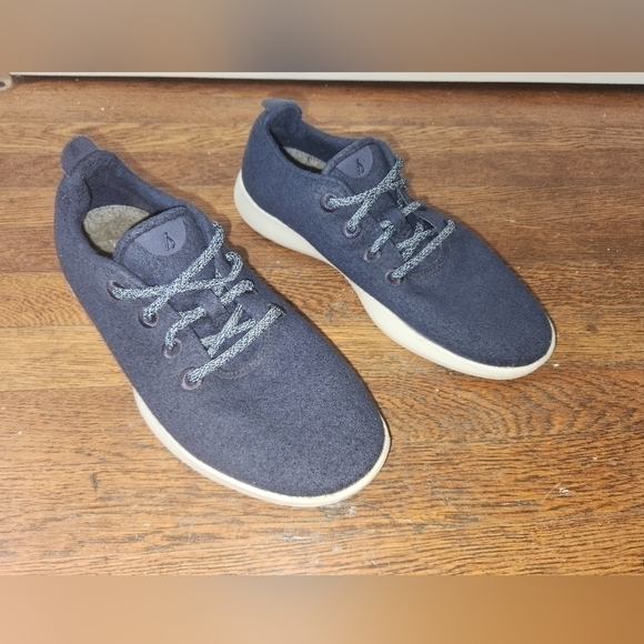 Allbirds Blue Size 9 Wool Runners - Picture 1 of 4